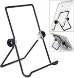 MOACC Tablet Stand, Portable Foldable Tablets Multi-Angle Non-Slip Adjustable Metal Holder Cradle Fit for 9-12.9 inch Tablet PC, Pad (2 Pack)