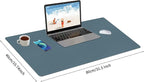 Bloss Light Blue Desk Mat 31.5x15.7, Desk Matt for Desktop, Waterproof Large Desk Mat, Computer Mat for Office/Home/Decor