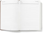 Wykeham's Executive 2026 Daily Journal Planner – US Public Holidays & Format – Customization Available (Brown, 8.5"×5.5")