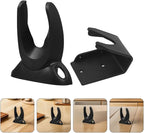 Generic 2Pcs Barcode Scanner Holder Mount Bracket with Hook and Wall Stand Support for Handheld Label Readers in Retail Supermarket and Library Use