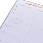 Graphique Self Care To-Do List Notepad | 150 Tear-Away Sheets | Task Planner | Daily Organizer | Memo Writing Pad | Priority Checklist | Undated | 6” x 8”