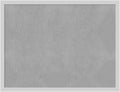 Amanti Art Silver Framed Magnetic Board 19x25 Medium Vision Board for use with Magnets, 100% Metal Sheet to Display Items as Office Decor or for Home Organization in mudroom, Kitchen or Kids Room