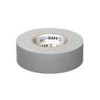 ProTapes Pro Gaff Premium Matte Cloth Gaffer's Tape With Rubber Adhesive, 11 mils Thick, 55 yds Length, 2" Width, Grey (Pack of 1)