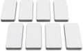 Attractivia Dry Erase Magnetic Labels 2.8 x 1.2 in, Dry Erase Magnets, 60-Pack, White Erasable Write-On All-Purpose Labels, for Office, Education, Home, Whiteboard, Magnetic Name Tags