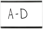SmartSign Magnetic 'C' Channel Label Holders | 2" x 3", Pack of 10