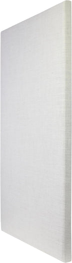 ATS Acoustics Sound Absorbing Acoustic Panel 24" x 48" x 2" Beveled Edge (Ivory)