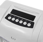 Blisiour Calculating Time Clock, Employees Time Clocks Auto-Align Time Clock Punch Machine, Small Business Punch Clock System, in/Out Time Attendance Machine with 50 Time Cards & Security Key