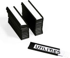 SmartSign Pack of 25 Magnetic 'C' Channel Label Holders | 0.5" x 2"