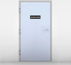 Waiting Room Sign - Premium Durable Acrylic Material, Super Strong Adhesive, Quick Installation, Suitable for Your Home and Business (9 × 3 Inches, Black)