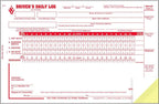 Driver Daily Log Book 10-pk. with Detailed Driver Vehicle Inspection Report & Simplified Recap - Book Format with 31 Sets, 2-Ply with Carbon, 8.5" x 5.5", J. J. Keller & Associates, Inc.