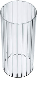 Sunwo Glass Shade Straight Cylinder Glass Lamp Shade Replacement with Multiple Effects (Stripe Straight Cylinder)