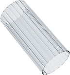 Sunwo Glass Shade Straight Cylinder Glass Lamp Shade Replacement with Multiple Effects (Stripe Straight Cylinder)