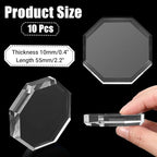 10 Pcs Glass Fabric Sewing Weights, Glass Pattern Weights for Sewing or Cutting Paper Weights Cloth Dressmaking Pattern Making and Sample Cutting Weights