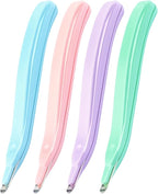 Professional Magnetic Staple Remover Puller Staples Remover Staple Removal Tool for School Office Home 4 Pack (Blue, Pink, Purple, Green)