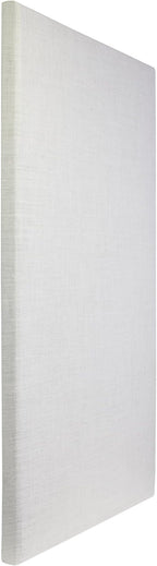 ATS Acoustics Sound Absorbing Acoustic Panel 24" x 48" x 2" Beveled Edge (Ivory)