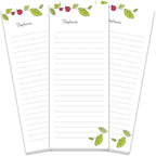 Current Ladybugs Personalized Notepads – Set of 3, 50-Sheet Lined Paper Pads, Memo Pad, Shopping List, To-Do Notes, Office Organizer
