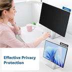 IPROKKO [2-Pack] 25 Inch Computer Privacy Screen Filter for 16:9 Widescreen Monitor, Removable 25in Anti Blue Light Glare Privacy Shield, Anti Spy Security Protector for Hp Dell Asus Acer Samsung