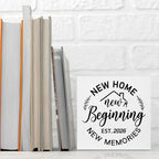 Housewarming Gifts New Home, 2026 House Warming Gifts Wood Box Sign, Housewarming Party Decorations, Bedroom Kitchen Living Room Desk Cubicle Table Shelf Decor for Couple, New Home Gift Ideas
