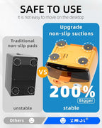 ZMOL Heavy Duty Electric Pencil Sharpener for Classroom,Cute Pencil Sharpener Plug in for Kids,Auto-Stop Pencil Sharpeners Plug in for No.2 / Colored Pencil