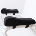 LargeLeaf Ergonomic Office & Gaming Chair with Memory Foam Armrest Pads 2-Piece Set
