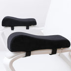 LargeLeaf Ergonomic Office & Gaming Chair with Memory Foam Armrest Pads 2-Piece Set