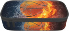 Cool Basketball Ball Pencil Case Big Capacity Storage Pencil Pouch Stationery Bags With Zipper Portable Pen Holder Box Organizer For Boys Girls Teens Student College School Office Supplies