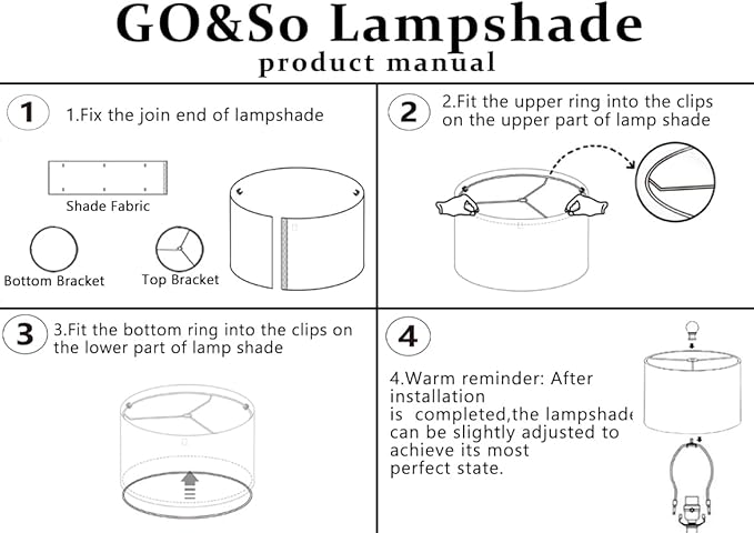 GO&SO Black Velvet Lamp Shades Set of 2 Medium Drum Lampshades -13" Top x 13" Bottom x 10" High(Spider) Traditional Fabric Lamp Shade for Table Lamps - Replacement Lampshade - Assembly Required