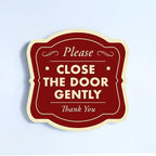 Custom Decorative Outdoor Metal Sign - Personalized Aluminum Driveway Sign, Waterproof, Made in USA - Design 3 Red Brick 8x8 In