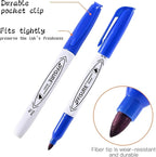 Affisure 12 Colors Permanent Markers， 144 Pack colored marker sets, Assorted Colors Marker，Fine Point， Permanent Markers Bulk, Fast Dry, Waterproof, work on Plastic, Glass, Metal, Wood and Stone