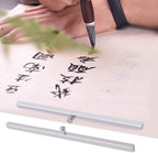 MEGREZ Metal Chinese Calligraphy Paperweight, Iron Paperweight for Holding Paper Flat, Calligraphy Practice Writing Tool Office Desk Accessories, 2 Pack