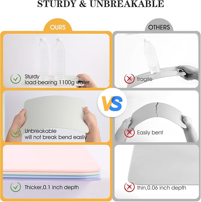 TFDLCG zm Plastic Clipboard with Pen Holder,Standard A4 Size,Nursing Clip Boards 8.5x11 Heavy Duty,Low Profile Clipboards for Women Kids Teacher,School Office and Home,Light Gray