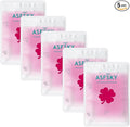 ASFSKY Reusable Cleaning Gel for Car Interior, Keyboard & Home – 5 Pack (90g Each), Sticky Dust & Crumb Remover, No Water Needed, Long-Lasting Dry Cleaner (Rose Red)