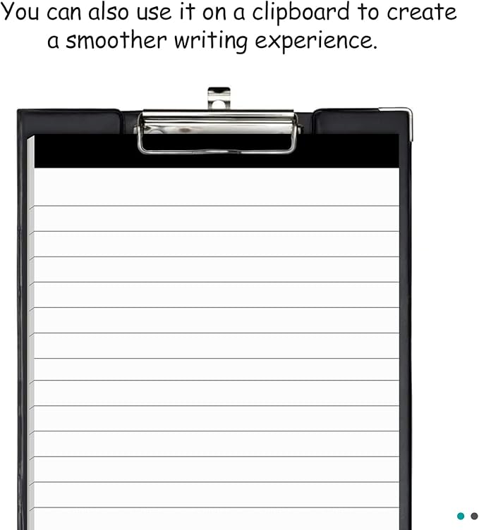 Nichela Notepad for Daily Planning and Organization of Work – 4 x 6-inches Lined Paper – Thick Bright White Paper – 30 Pages – Note Pads Ruled Pages – Pack of 10
