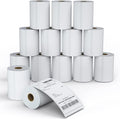 MFLABEL 4x6 Thermal Shipping Labels - 80 Rolls of 250, Perforated & Smudge-Proof Direct Thermal Labels Compatible with Rollo, Zebra, for Amazon UPS FedEx Shopify