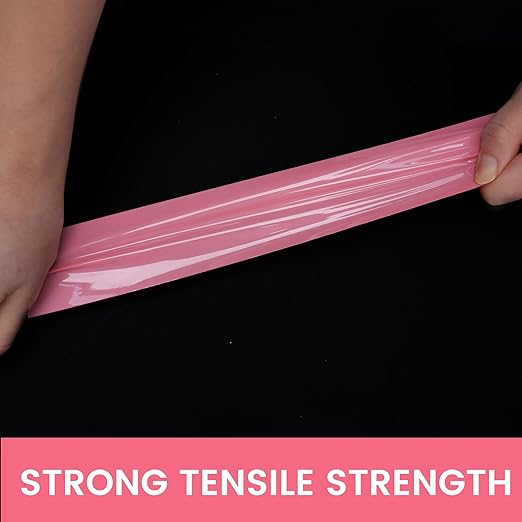 TAPEBEAR Pink Packing Tape with Dispenser, 1.88 Inch x 60 Yards Packaging Tape, 4 Refills Rolls Cute Decorative Moving Tape for Boxes, Shipping and Sealing