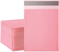 packbabol Bubble Mailers, 8.5x11 Inch Poly Padded Bubble Mailers Pack of 50 Bubble Envelopes Opaque Self Seal Adhesive Waterproof Bags for Shipping and Packaging (Pink)