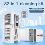 IFTHFOUR 32-in-1 Multi-Function Electronics Cleaning Kit, Computer Laptop Cleaner Kit with Charging Port, Stylus Pen, Keyboard Brush & Reusable Tools for iPhone, MacBook, AirPods, Laptop, Camera Lens