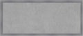 Amanti Art Grey Framed Magnetic Board 22x50 Oversize Vision Board for use with Magnets, 100% Metal Sheet to Display Items as Office Decor or for Home Organization in mudroom, Kitchen or Kids Room