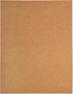 JAM PAPER Shipping Address Labels - Rectangular - 1 1/3 x 4 - Brown Kraft - 126/pack
