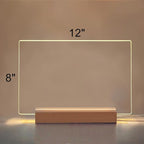 SetGame Led Note Board with Colors 7 Pens, Light Up Dry Erase Board with Stand as Night Light for Room/Store/Office/Festival/Gifts, Personal Art Creative Drawing Board for Boys/Girls/Teens & Adults