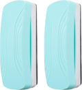 Ddaowanx Whiteboard Eraser, Magnetic Dry Erase Eraser, Glass Board Eraser,School and Office Supplies, Pack of 2 (Light Blue)