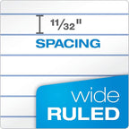 Oxford Spiral Notebooks, 1 Subject, Wide Ruled Paper, 70 Sheets, 24 per Pack, Colors May Vary (65000)