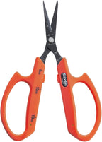 Saboten Fluorine Coated Angled Blade Trimming Scissors Orange PT-2 160mm Precision Gardening Bonsai and Floral Shears Made in Japan