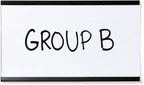 SmartSign Magnetic 'C' Channel Label Holders | 2.5" x 4" Pack of 10