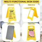 Funny Office Desk Accessories,Office Cubicle Decor,Answer Decor,Phone Holder Mirror Acrylic Table Signs，Rates Team Gag Gifts for Coworker Teammate Employees Leader Boss Day(Answer Desk Rates)1
