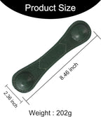 Weighted Bookmark - Leather Book Page Weight Book Weights Holder for Hands-Free Reading Paper Weights for Cookbooks Crafts Music Books (01Green)