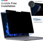 FILMEXT Privacy Screen for Microsoft Surface Laptop 13.8 inch 7th Generation Model 2036/2107, Anti-Spy Filter Anti-Glare (for Surface Laptop 7th 13.8" Privacy Screen Protector 2024)