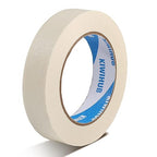 KIWIHUB Beige White Painters Tape,1 inch x 60 Yards - Medium Adhesive White Masking Tape for Painting,Labeling,DIY Crafting, Decoration and School Projects
