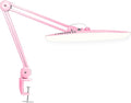 Neatfi XL 2,200 Lumens LED Task Lamp, 20W, 182 Pcs SMD LED, Dimmable, 4 Level Brightness, 3 Light Modes, Desk Light for Home, Office, Workbench (CCT, Pink)