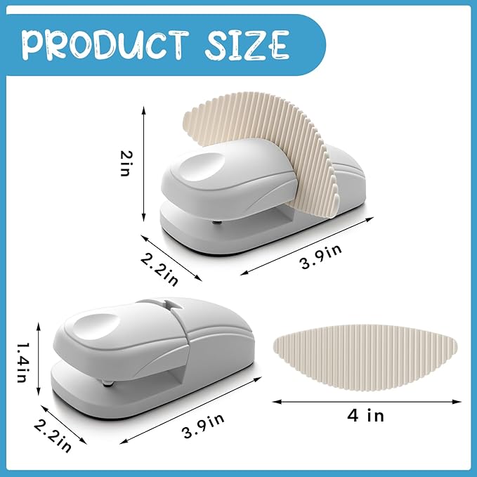 Faccito 2 Pcs Paper Holder Stand for Typing Non-Slip Mat Desktop Folder Document Holder with Anti-Slip Pads Portable Copy Stand Desktop Clamp for A4 Paper Office Reading (White)